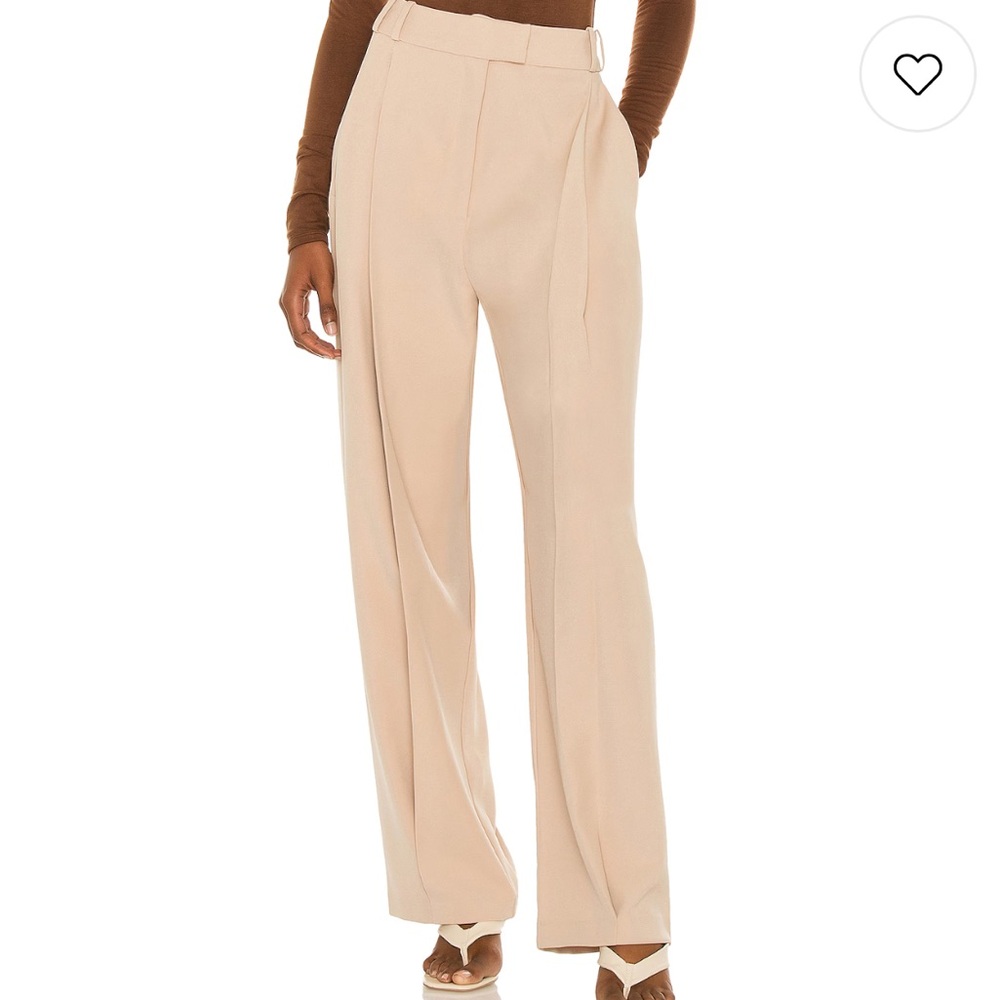 RE ONA Suit Trousers in Sand